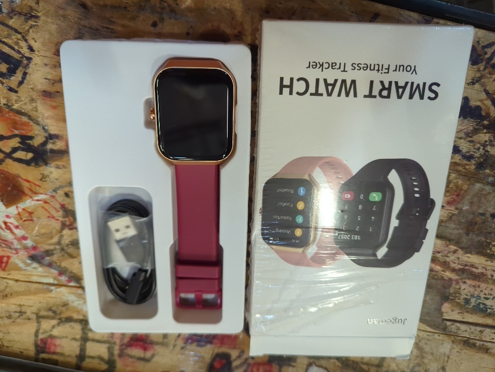 Smart Watch for Women Men, 1.96HD Smartwatch (Answer/Make Call) with Heart Rate/Sleep Monitor/Spo2/Pedometer, 2025 Fitness Watch 113  Sport IP68 Waterproof, Activity Tracker for Android iOS Wine Red