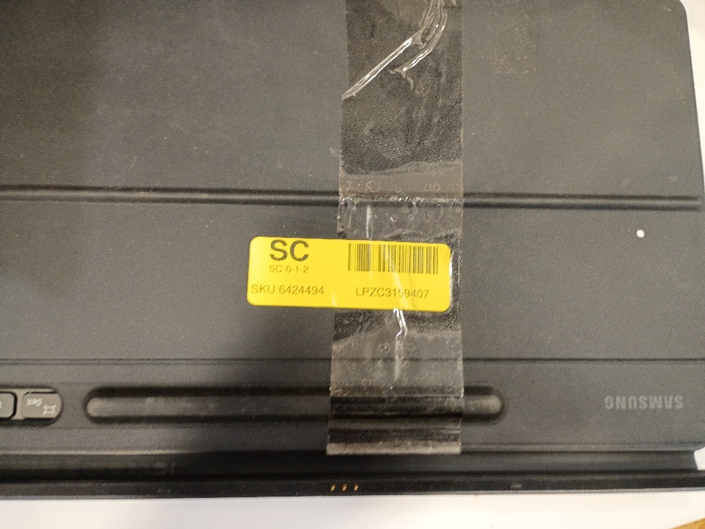 Samsung EF-DX710UBEGUJ Book Cover Keyboard Slim, Black