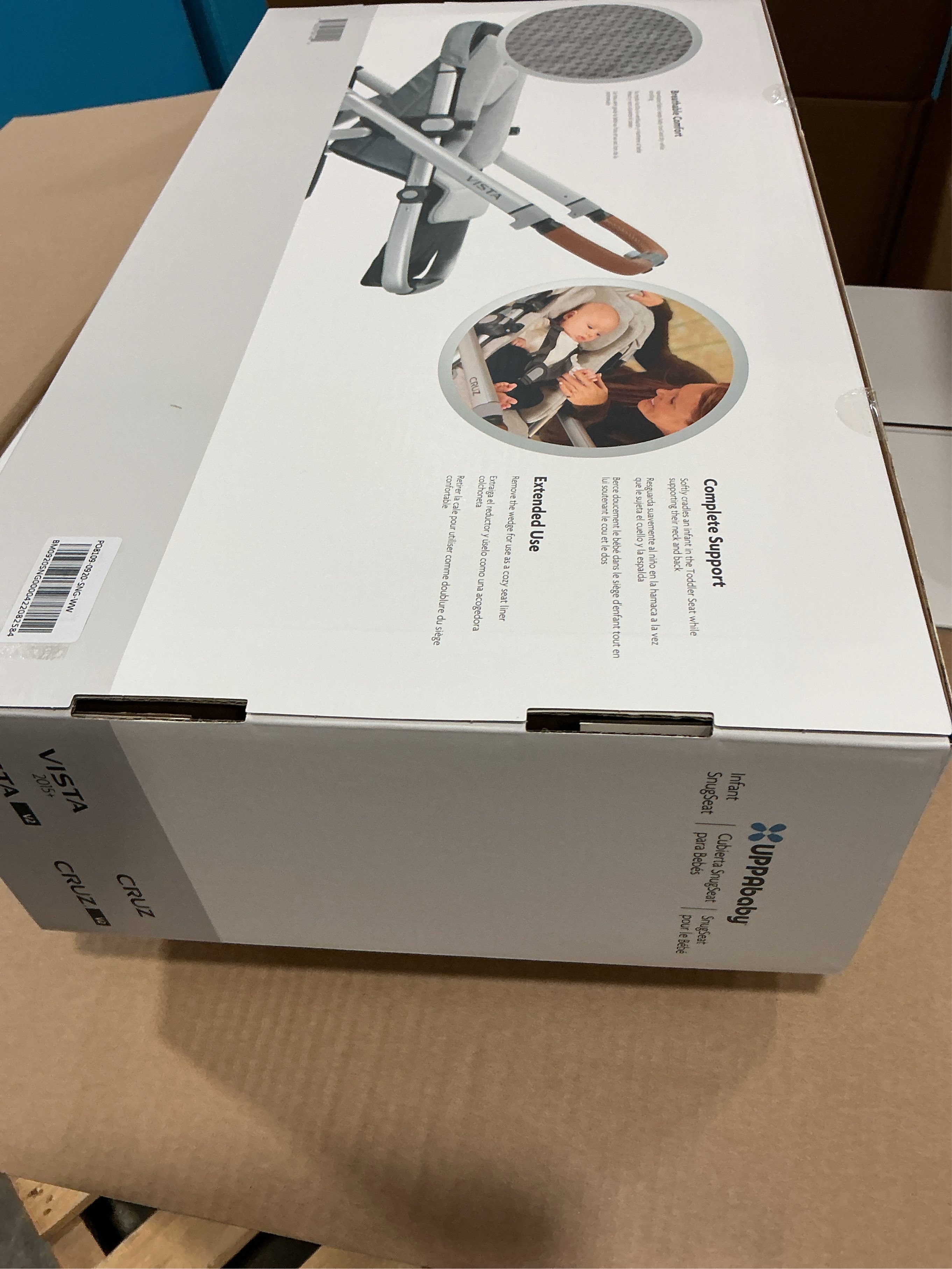 UPPAbaby® SnugSeat Infant Stroller Insert in Grey