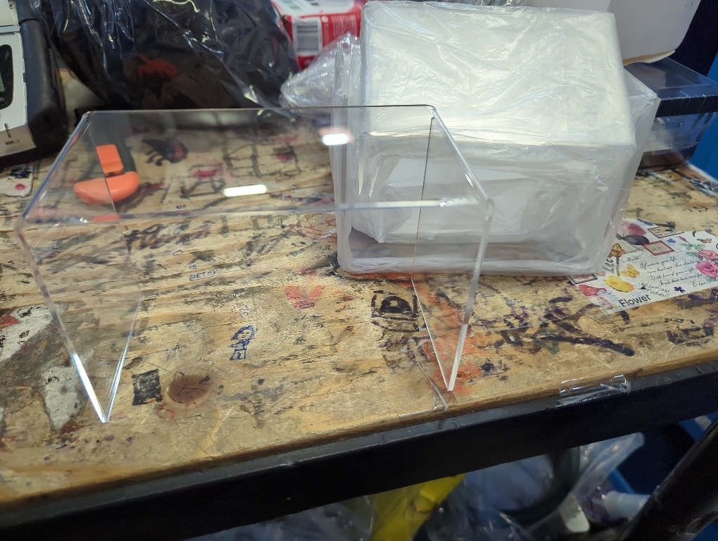 2 Sets Acrylic Display Risers(3,4,5) Clear Product Stand,Cupcakes Holder Dessert Transparent Showcase Stands, Candy Bar Risers, Lifts for Figures