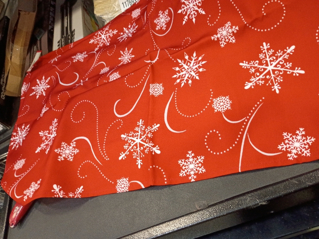 Christmas Valances for Windows Cute Christmas Decor Rod Pocket 52x18 Valances for Kitchen Cafe 2 Panal