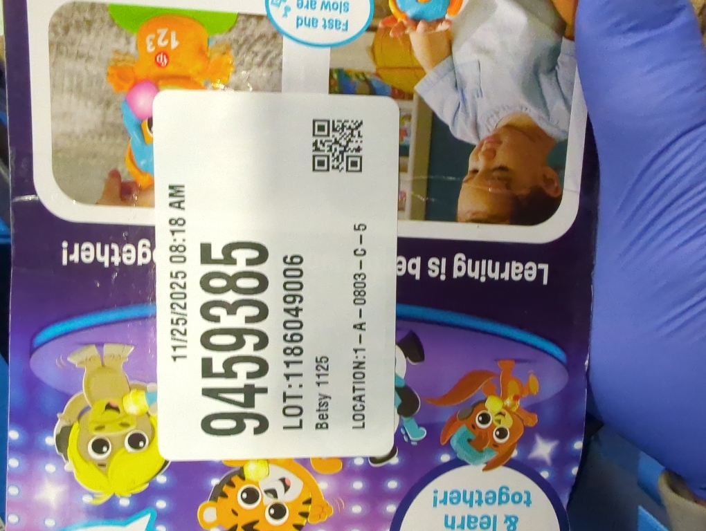 Fisher-Price Link Squad Opposites Fox Baby Learning Toy with Music & Lights