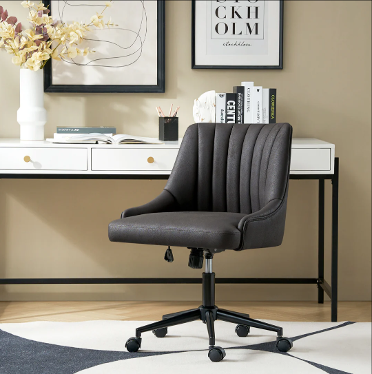 Seamas Office Chair in Black