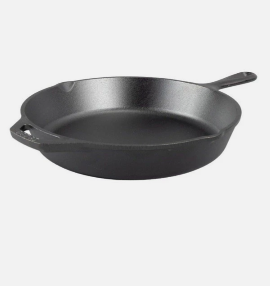 Lodge 11 Cast Iron Skillet: PreSeasoned Tarnish & Heat Resistant