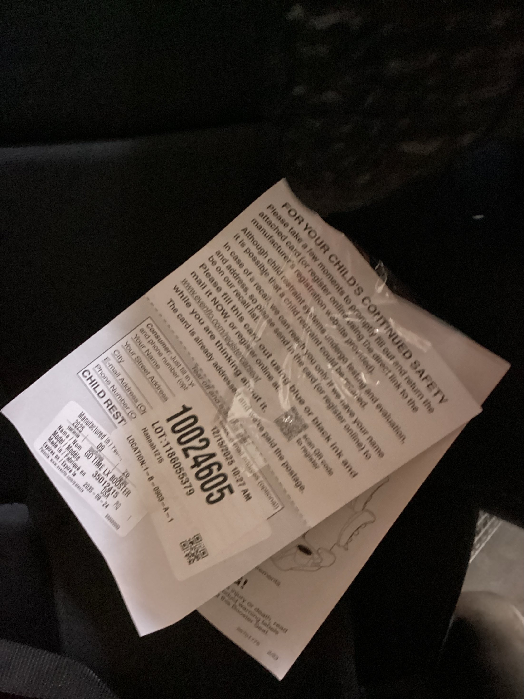 Evenflo GoTime LX Booster Car Seat (Astro Blue)