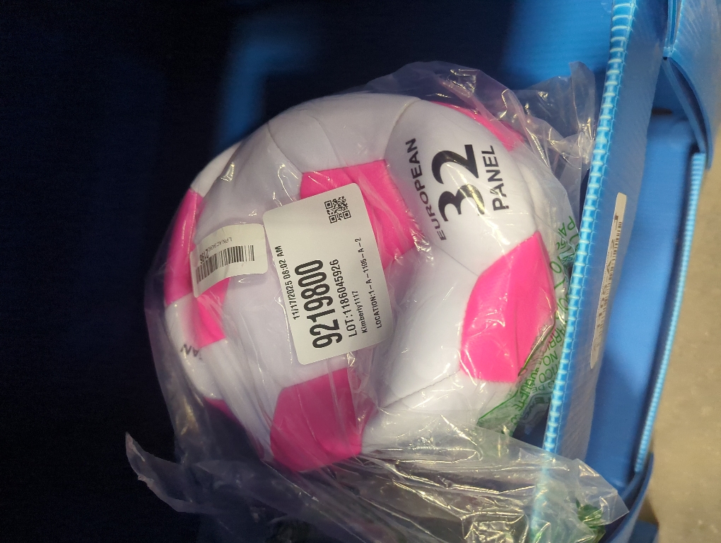 Shappy 2 Pcs Operation Christmas Soccer Balls Bulk with Pump, Mesh Bag Official Size 3 4 5 Indoor Outdoor Colorful Soccer Ball for Practice Game Sport Soft Gift for Child Adult