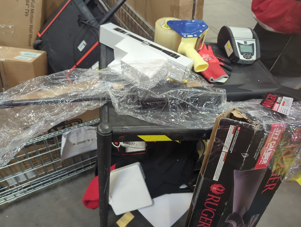 Ruger Blackhawk .177 Caliber Pellet Break Barrel Spring Piston Air Rifle, 1200 Fps with Scope