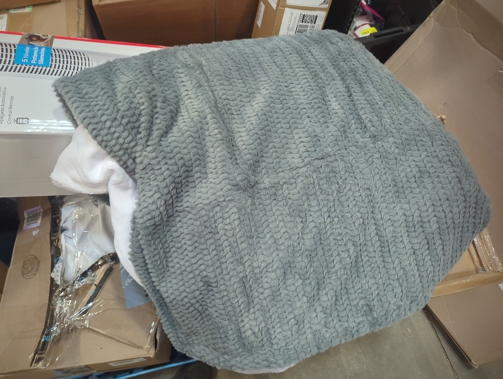 Heated Blanket Waffle Throw