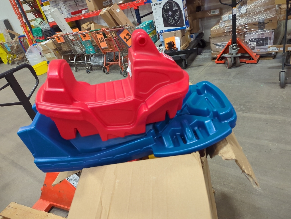 Step2 Up & Down Roller Coaster Toy for Kids, Ride On Push Car, Indoor/Outdoor Playset, Toddlers Ages 2 - 5 years old, Compact Storage, Max Weight 50 lb., Multicolor