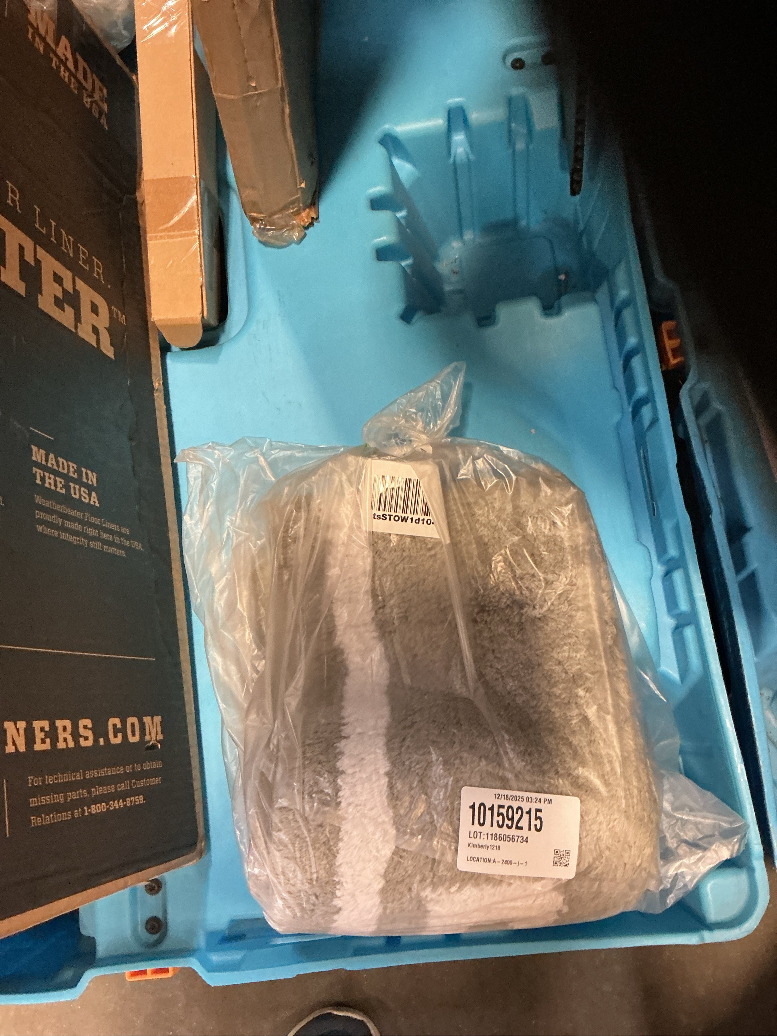 Madison Park Ethan Cotton Tufted Border Geometric Bathroom Rug