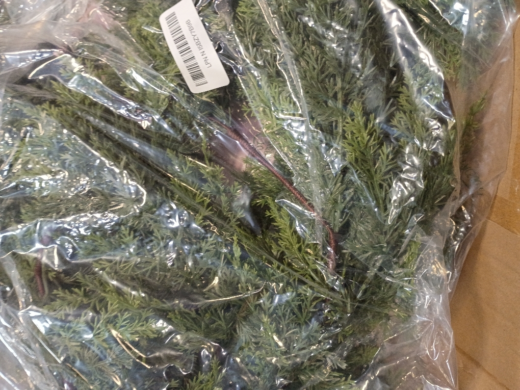 Artificial Real Touch Deluxe Norfolk Pine Garland Christmas Garland for Mantle Garland Greenery Christmas Garlands 106''(1pcs)