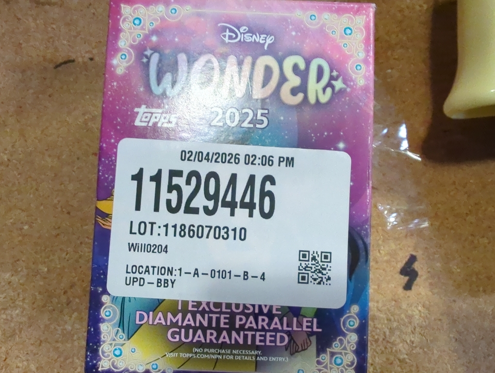 Topps Disney Wonder 2025 Value Box Trading Cards