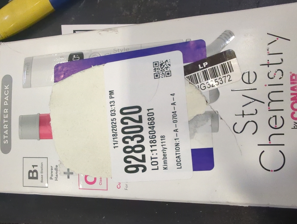 Conair Style Chemistry Starter Kit - Power Handle   Curling Iron - 1