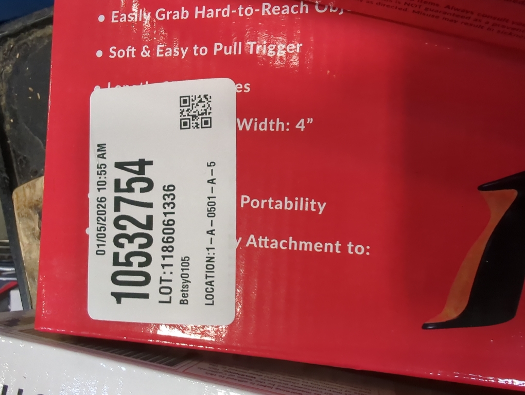 Medic Therapeutics 2-Pack Extra Long Reacher Grab Tool W/ Magnetic Ti. Lightweight with a Strong Grip and Easy Attachment to Canes  Walkers  and Wheel