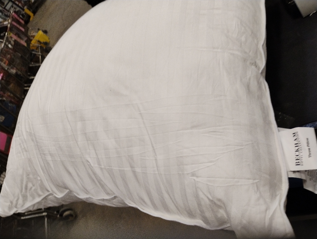 26 in.x 26 in Bedding Bed Pillows for Sleeping European Size (White), Set of 2, Down Alternative Pillow for Sleeping, Cooling Hotel Quality Pillow Set for Back, Stomach or Side Sleepers