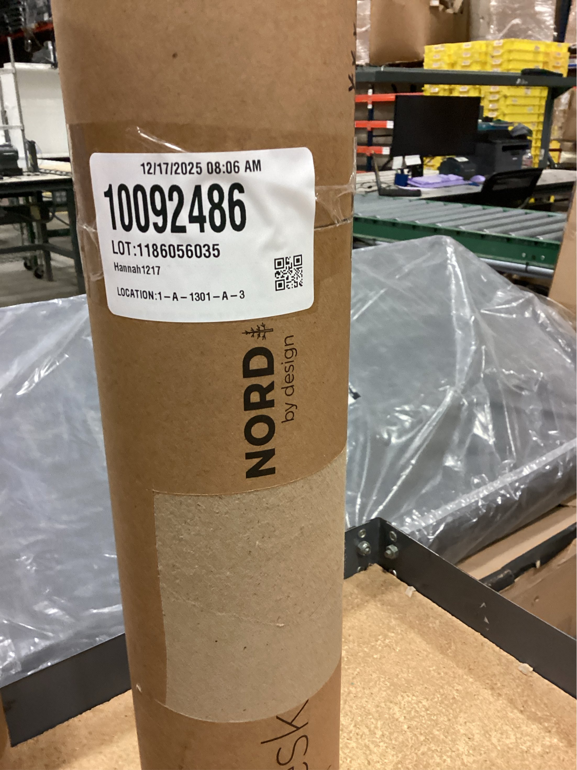 Nordik Large Felt Desk Mat - Charcoal - 35 x 17 inch - Full Desk Keyboard Mat - Computer Desk Mat for Keyboard and Mouse Pad - Desktop Mat - Large Felt Desk Pad