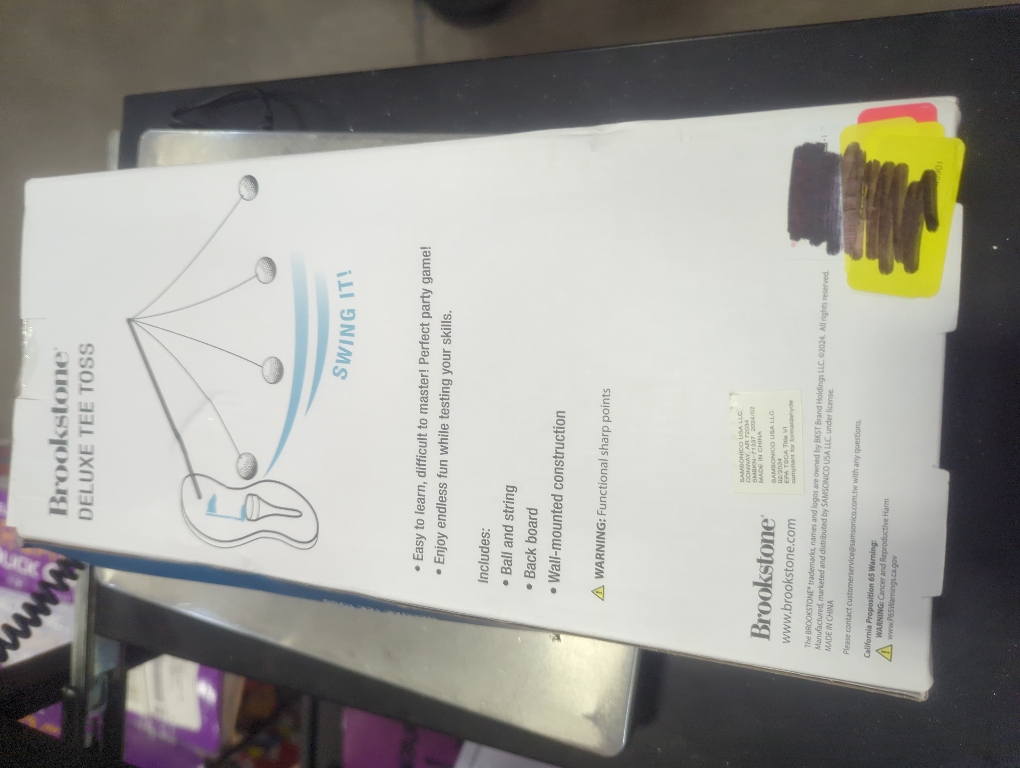 Brookstone Deluxe Tee Toss