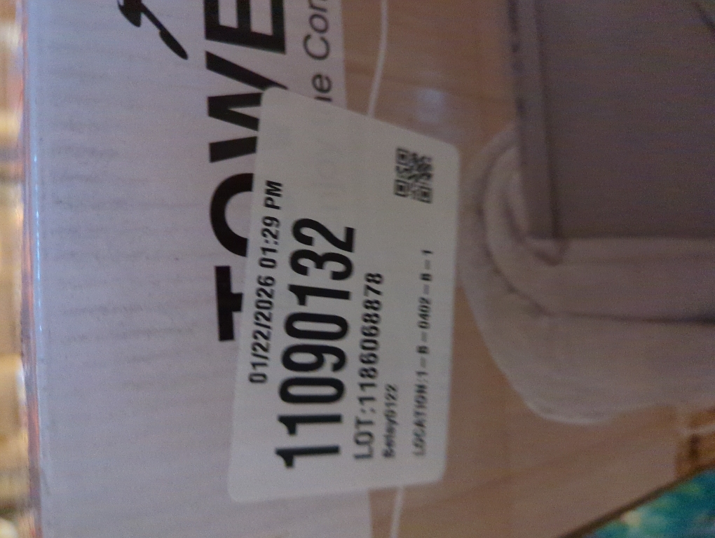 SAMEAT Heated Towel Warmers for Bathroom - Large Towel Warmer Bucket, Wood Handle, Auto Shut Off, Fits Up to Two 40X70 Oversized Towels, White