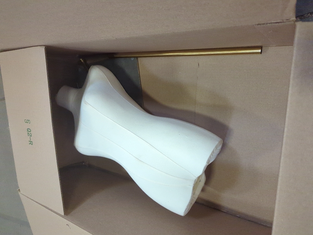 Female Mannequin Torso Sewing: Female Dress Form for Sewing and Clothing Display - Pinnable Mannequin with Support Metal Base Stand