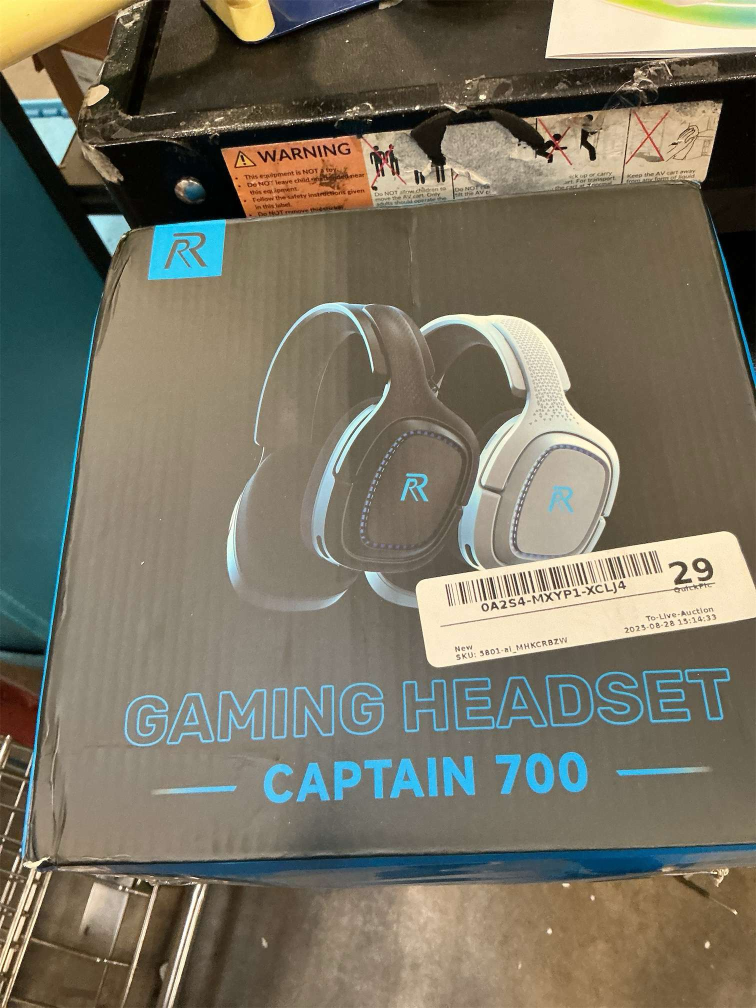 Logitech G432 Wired Gaming Headset, 7.1 Surround Sound, DTS Headphone:X 2.0, Flip-to-Mute Mic, PC (Leatherette) Black/Blue