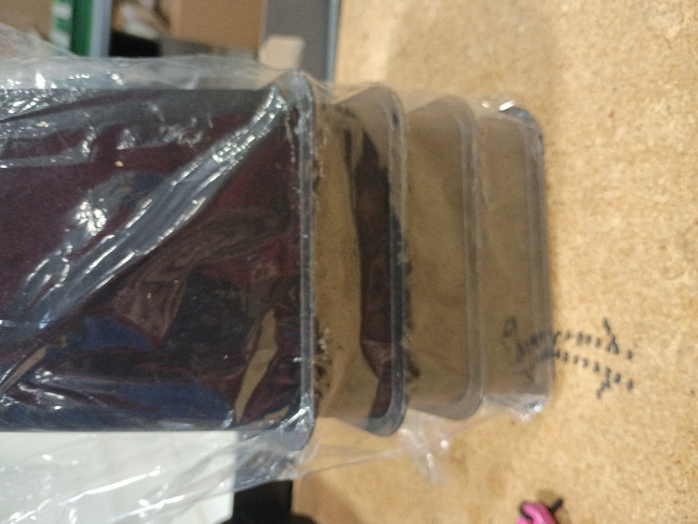 SKYREN Bed Risers, 6 Inch Heavy-Duty Plastic, Black, 4 Pack, for Beds, Couches and Tables