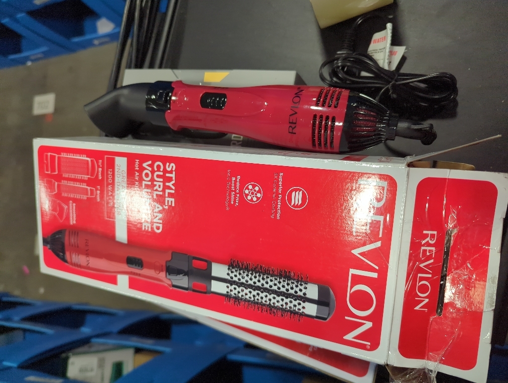 Revlon 1200W Perfect Style Hot Air Kit | Style, Curl, and Volumize, 3 Piece Set