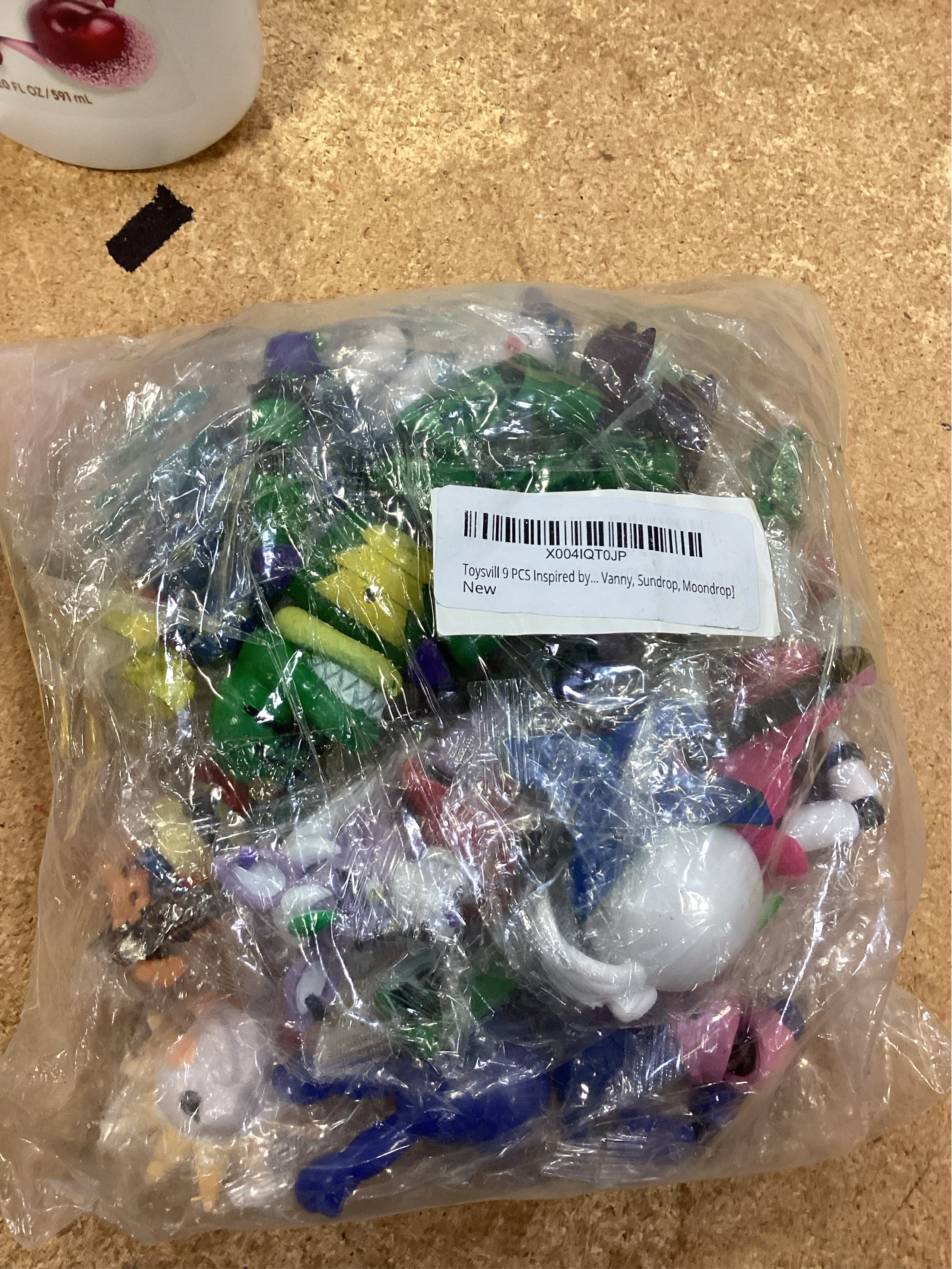 Toysvill 9 PCS Inspired by Five Night Toys, Security Breach Action Figures [Springtrap, Bonnie, Roxanne Wolf, Glamrock Chica, Montgomery Gator, Glamrock Fred, Vanny, Sundrop, Moondrop]