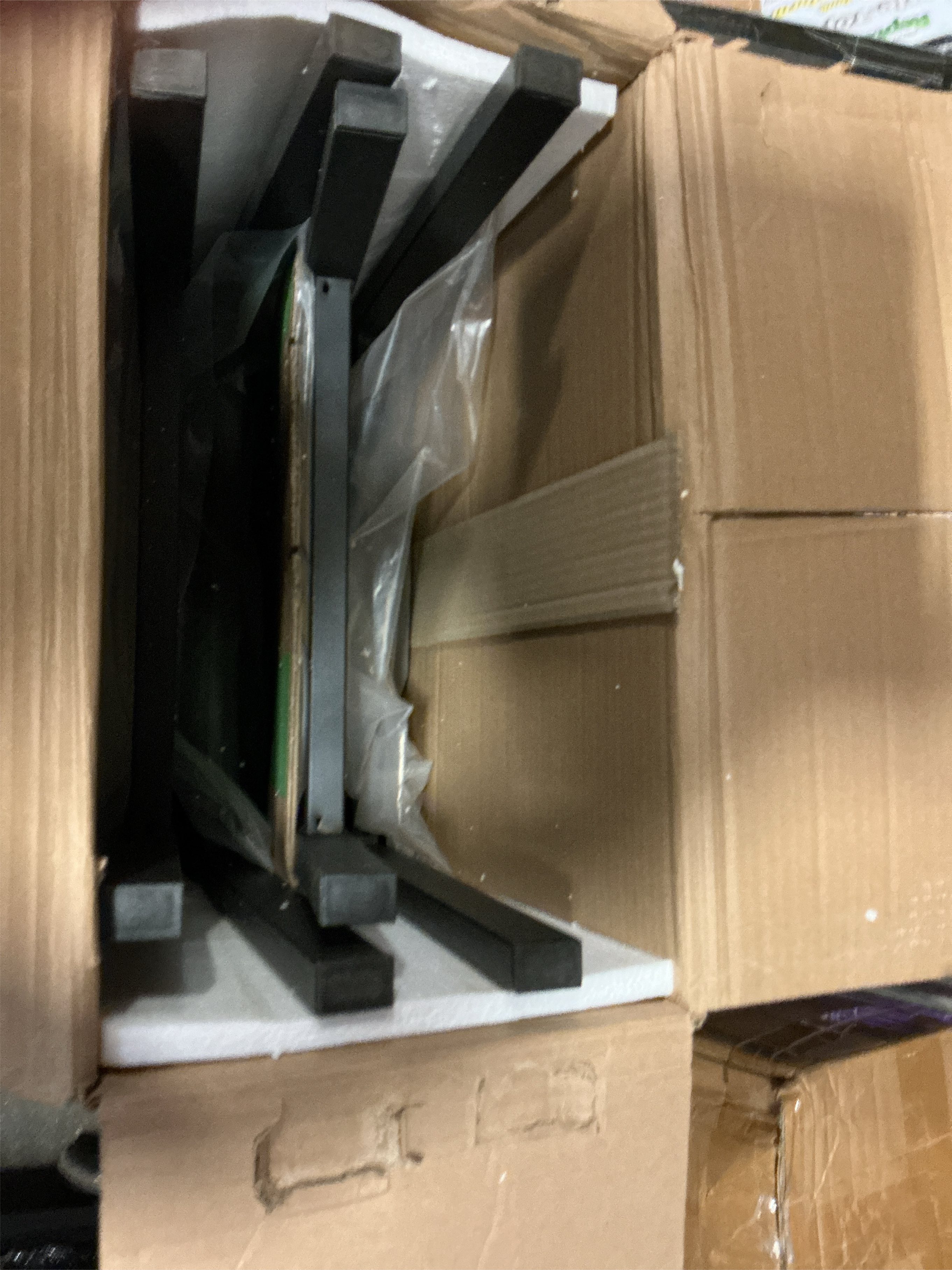 JOIN IRON Folding Dining Chair Set of 2, Rustic Brown Wood Seat with Metal Frame, Foldable Kitchen Chairs, No Assembly Required, Space Saving Chairs for Small Apartment and Dining Room (Black)