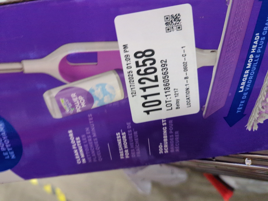 Power Mop Tile, Laminate and Wood Floor Starter Kit (1-Power Mop, 2-Pads, Cleaning Solution and Batteries)