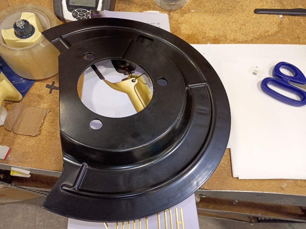 CCIYU 68232019AA Brake Dust Shield 1PC Front Left Fit For Dodge For Ram 1500 2002-2010,For Ram For 1500 2011-2018,For Ram For 1500 Classic 2019