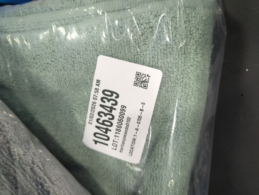 3 PCS Haven Organic Cotton Terry Bath Towel in Chionis Green