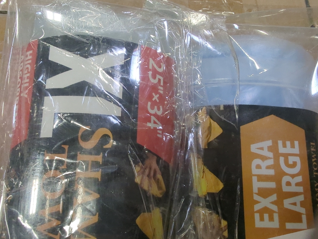 2 pk Size 34x25 Premium XL Shammy Towel for Car - 2pk (34”x25”) - Super Absorbent Chamois Cloth - Spots & Scratch-Free - Reusable Car Drying Towel