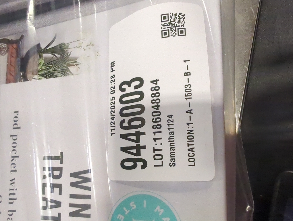 Martha Stewart window treatment 84 in