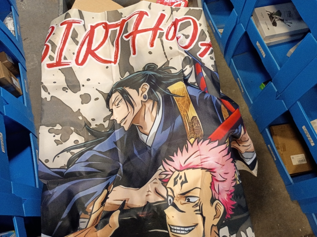 Jujutsu Anime Kaisen Birthday Backdrop,Poster for Jujutsu Anime Kaisen Theme Party Decorations Anime Birthday Supplies Background Studio Shoot Photo Props