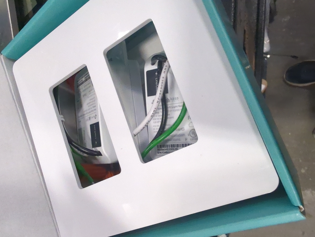 Kasa Smart Switch 2-Gang HS200-2, Single Pole,Neutral Wire Required, 2.4GHz Wi-Fi Light Switch Compatible with Alexa and Google Home, UL Certified, No Hub Required, White