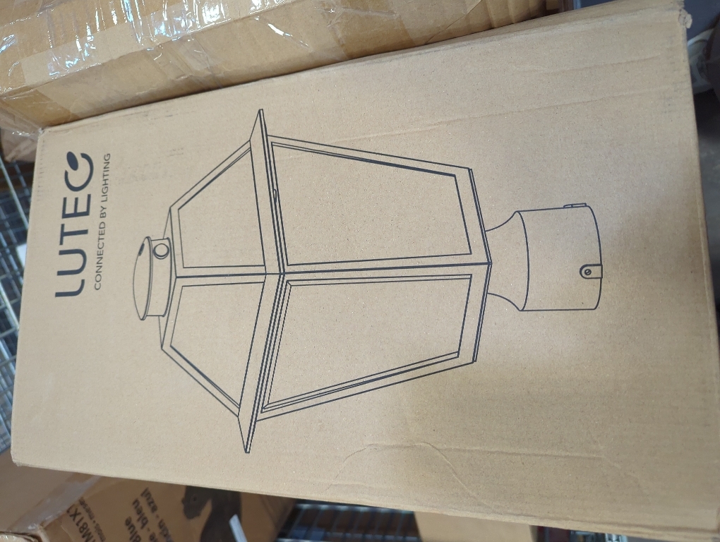 Dusk to Dawn Outdoor Post Light,Waterproof Cast Aluminium Lamp Post Light Fixture,Post Lantern with Pier Mount Base,Matte Black,16.5in,Suitable for Garden,Yard,Driveway,etc