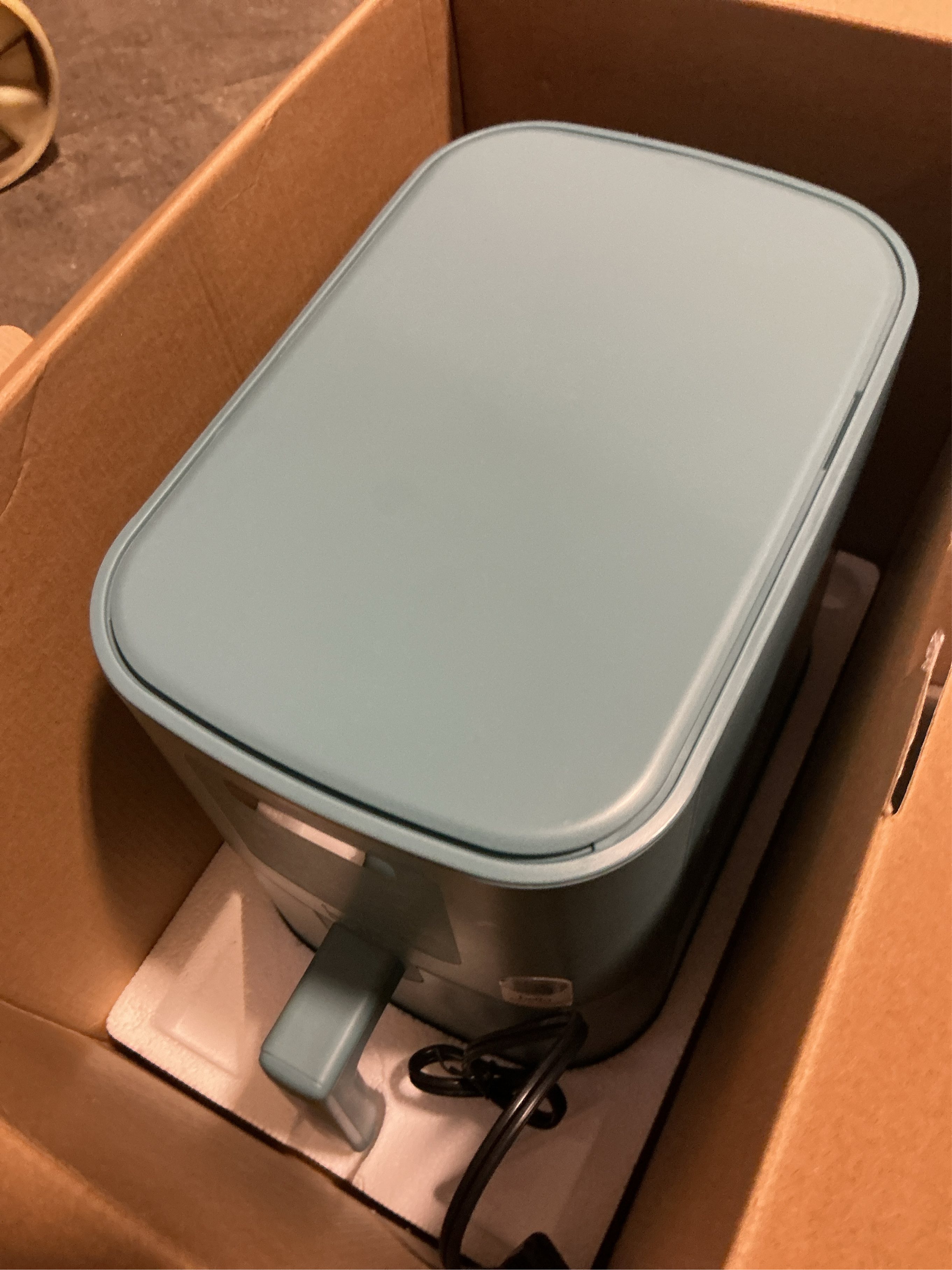 bella 4qt Slim Air Fryer - Blue