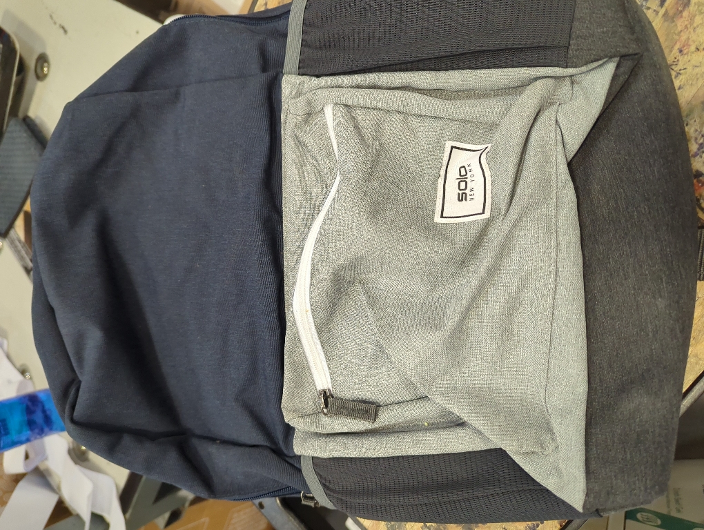 Solo New York Re:Port Laptop Backpack, Made from Recycled Materials, Out of the dark Blue, Fits Up to 15.6 Laptop