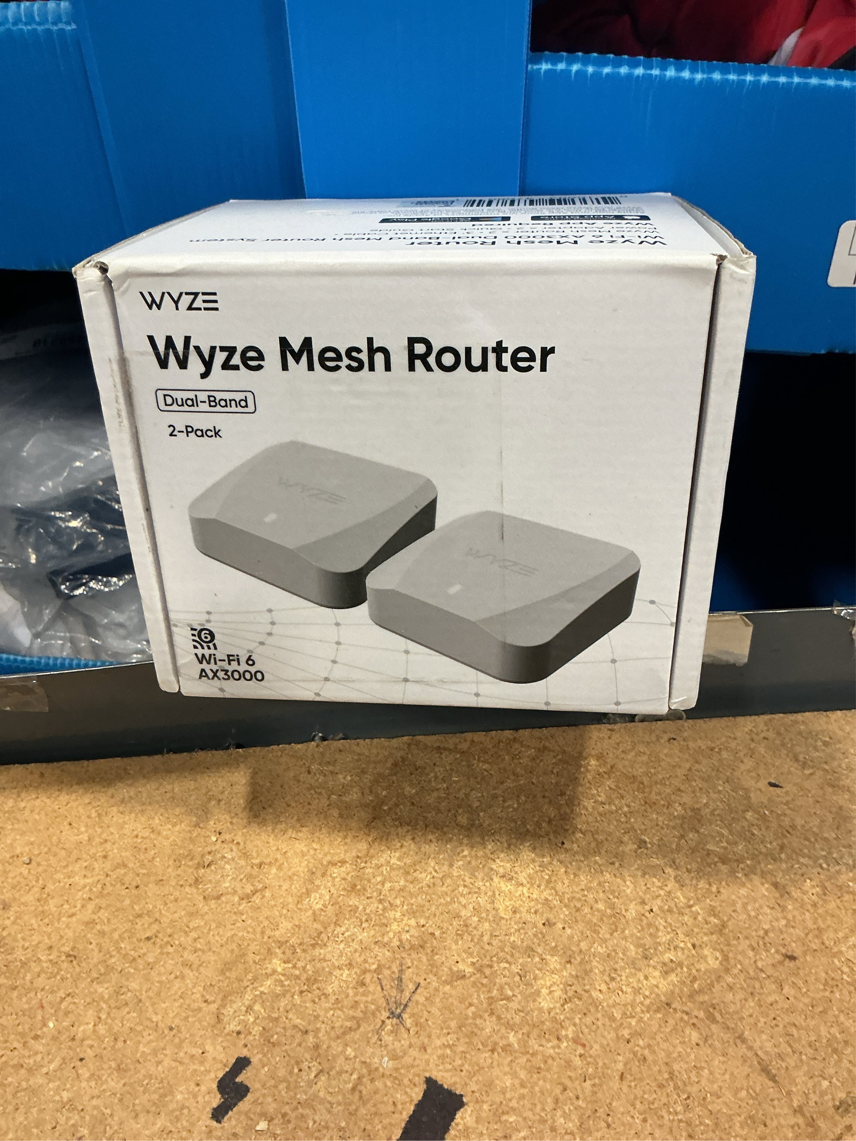 AX3000 Dual-Band Wi-Fi 6 Mesh, Covers 3000 Sq. ft, Replaces Router  Extender, Wired Backhaul, 2x 1 Gbps ports (2-pack)