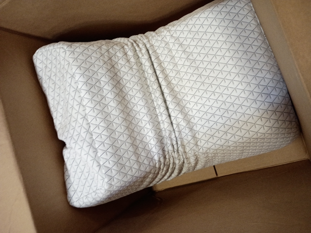 High Profile Pillow for Heavy People & Big Guys - Extra Thick Sleep Support for Broad Shoulders, Side Sleepers & Large Frame Adults 25X15X5.5”