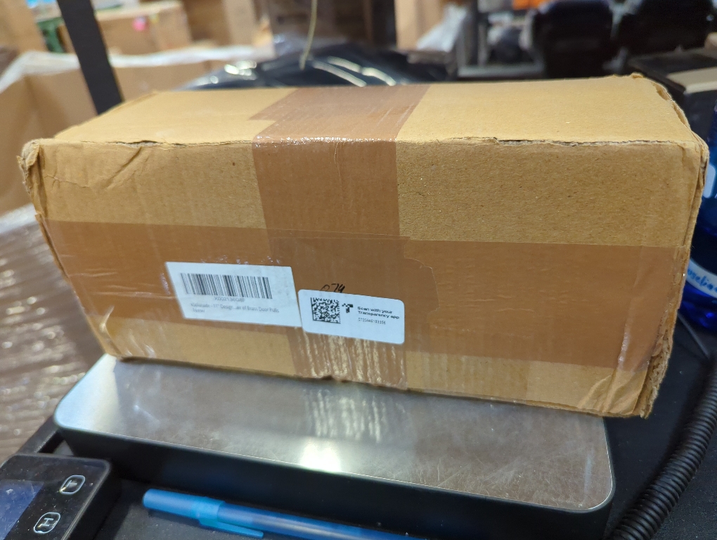 eSplanade - 11 Designer Peacock Brass Door Handle Pair (2 pcs) | Home Decor | Door Decor | Pair of Brass Door Handles | Pair of Brass Door Pulls