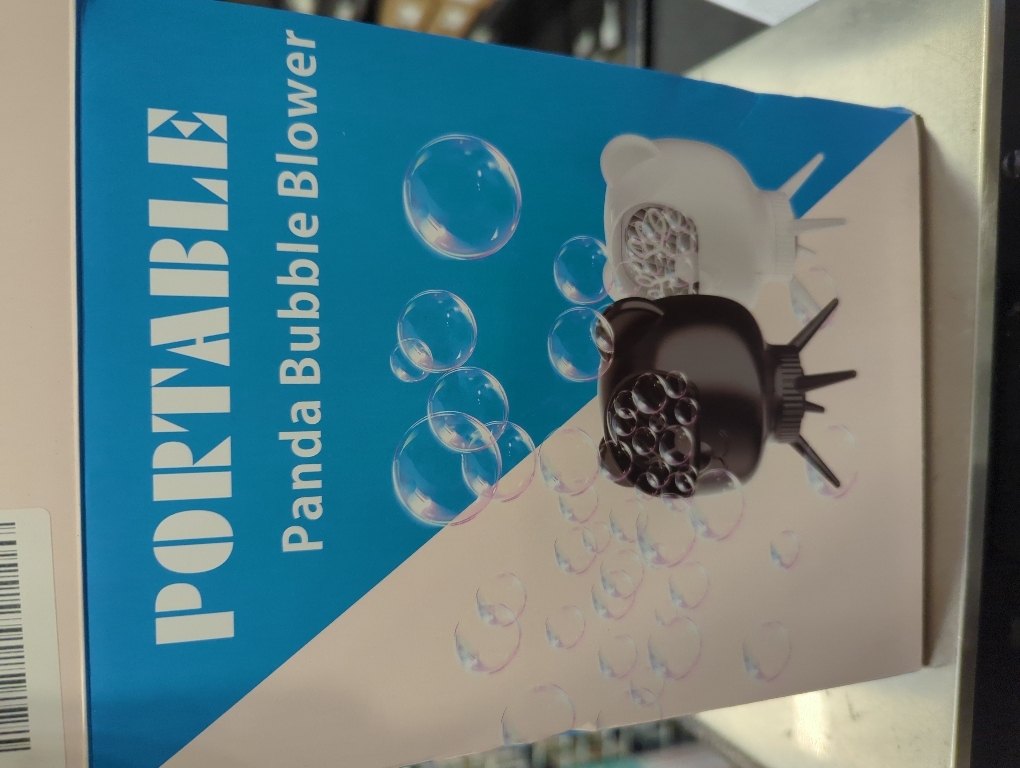 Rechargeable Bubble Machine for Kids & Parties, 38000  Bubbles/Min, 90°/180° Auto-Rotating Bubble Makers 500ML Portable Bubble Blower with 2 Speed Modes for Weddings, Birthdays, Outdoor/Indoor, Black