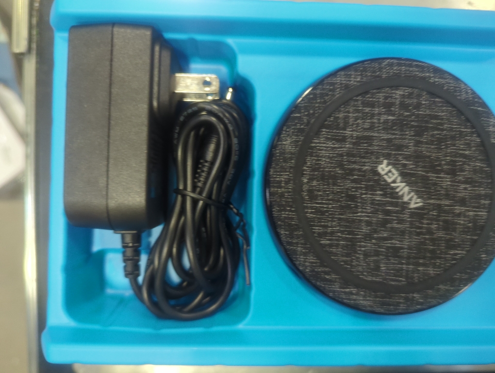 Anker PowerWave II 15W Qi Wireless Charging Pad (w/ Wall Charger) - Black