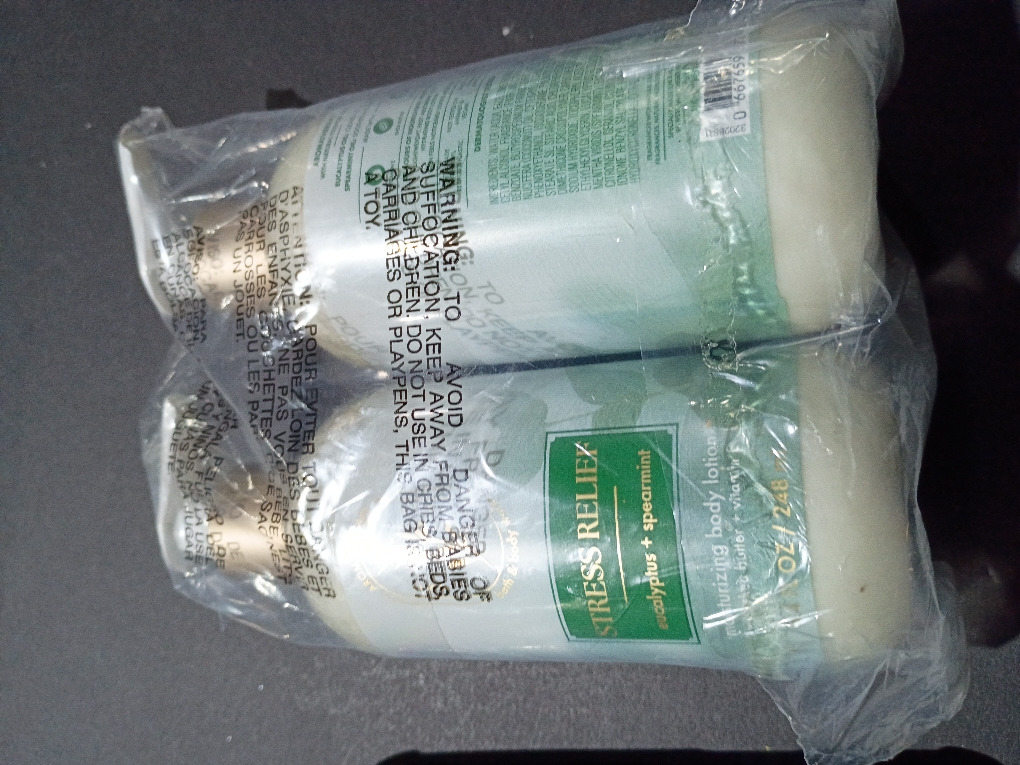 BATH & BODY WORKS AROMATHERAPY EUCALYPTUS   SPEARMINT LOTION NEW LOOK (Set of 2)