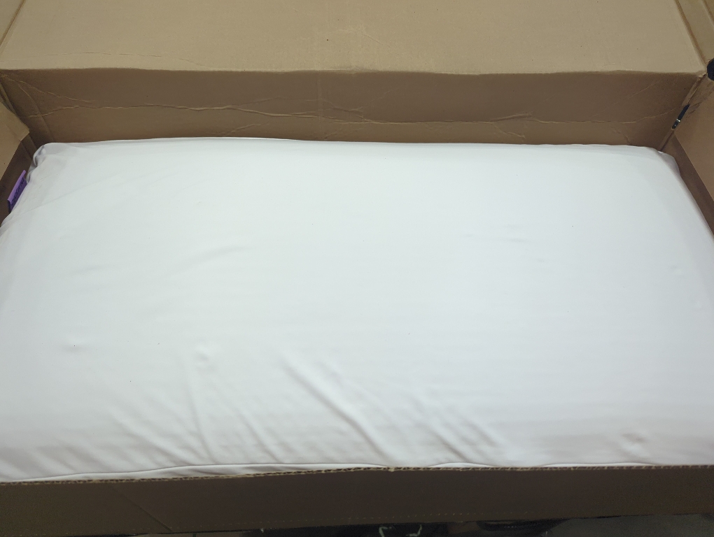Size king Purple DreamLayer Pillow - King Size, Multi-Layered GelFlex Grid & MicroAir Foam for Support & Pressure Relief - Customizable Height with Removable Foam Booster Layers