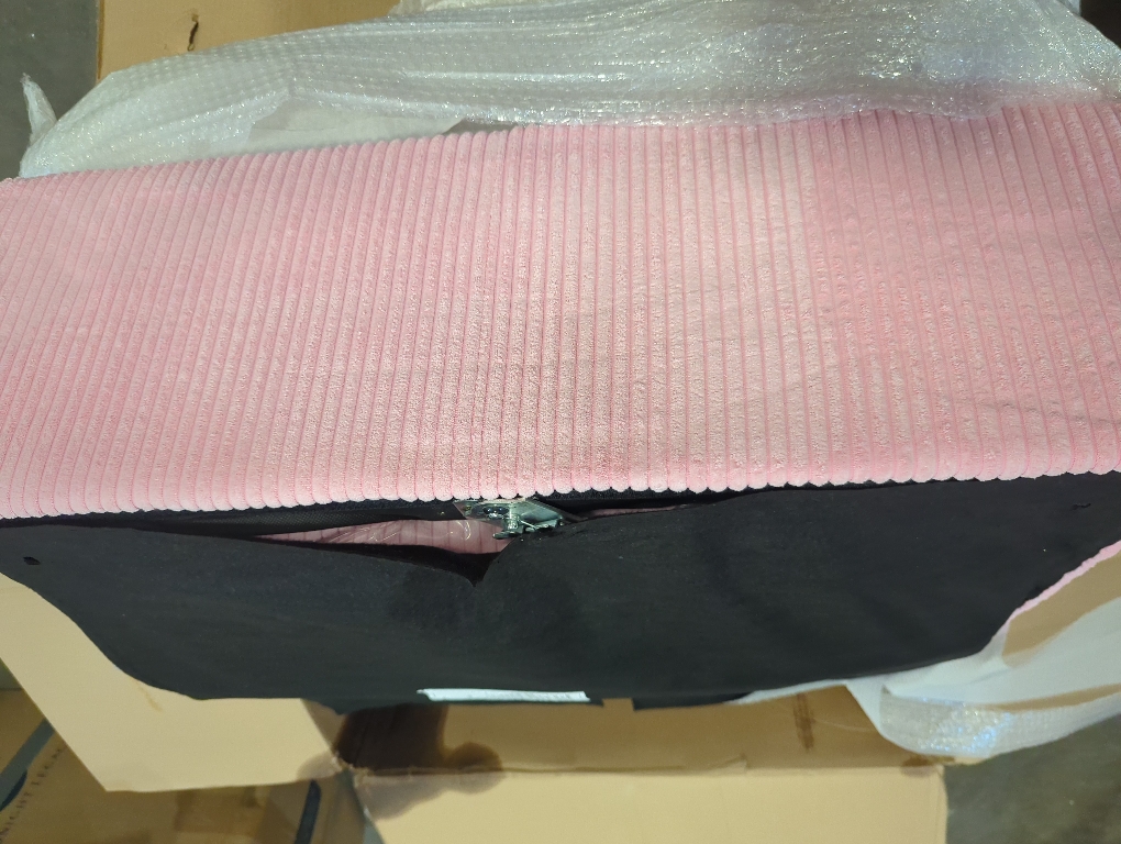 Armless Chair Pink