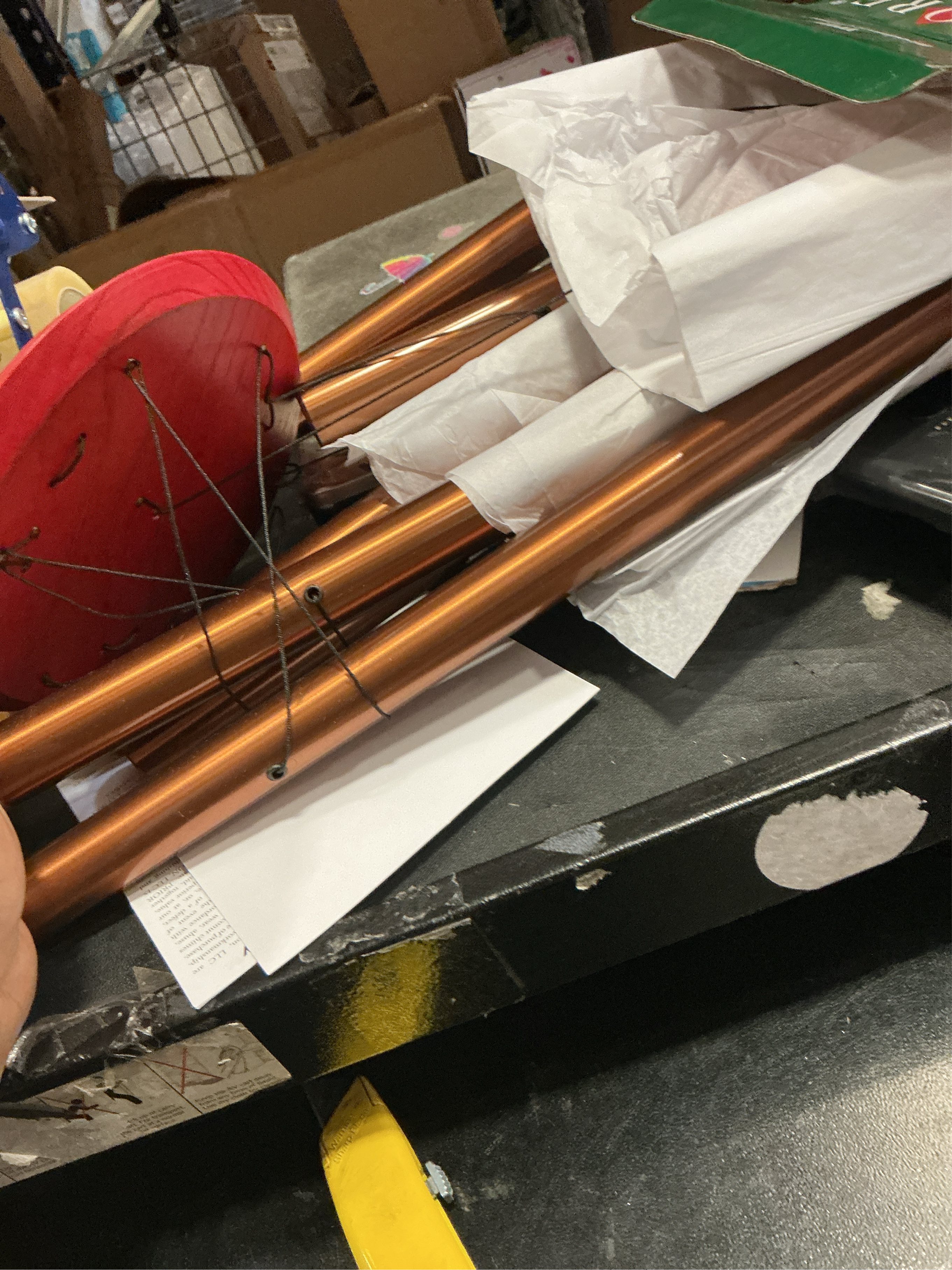 Woodstock Chimes Encore Collection Bronze Aluminum/Wood 37 in. Earth Wind Chime