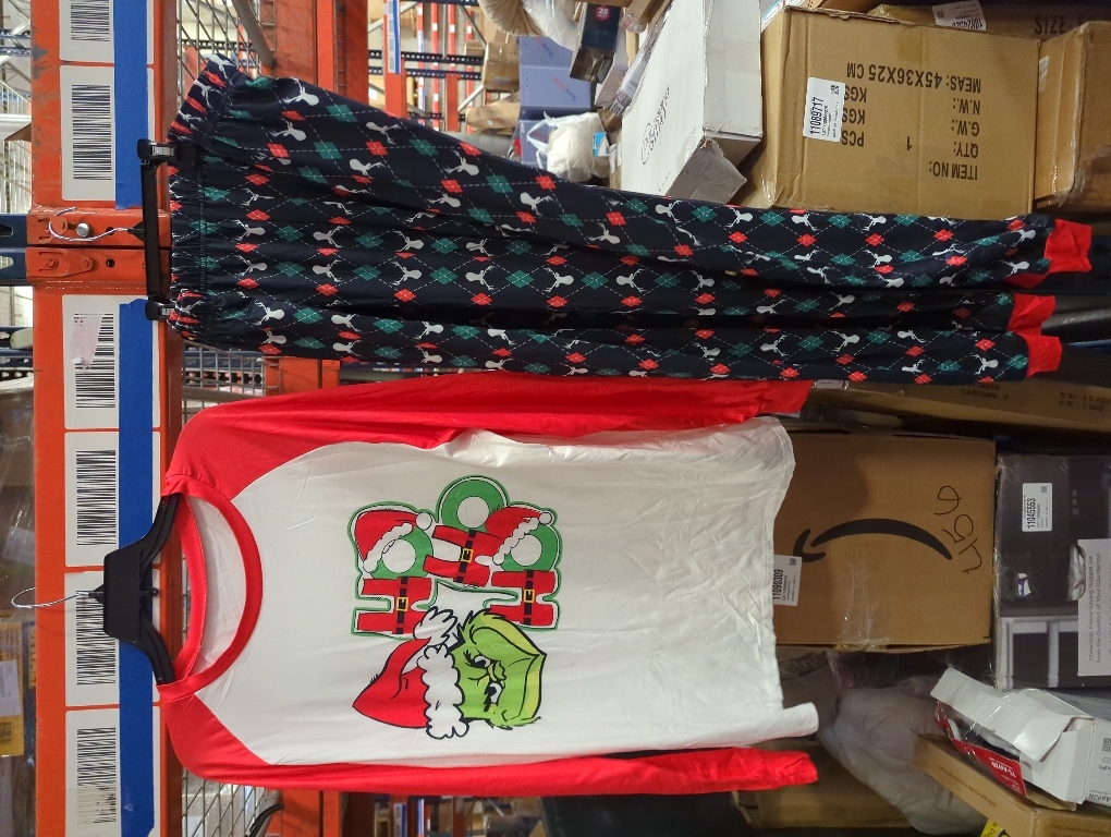 Size XXL Azuki Family Christmas Pajamas Matching Sets Holiday PJs for Women/Men/