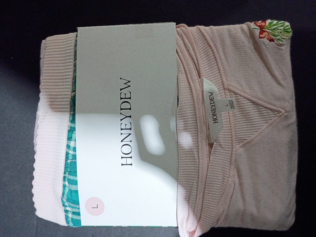 Honeydew Intimates Women's Sugar Sweetheart Long Sleeve Shortie Set