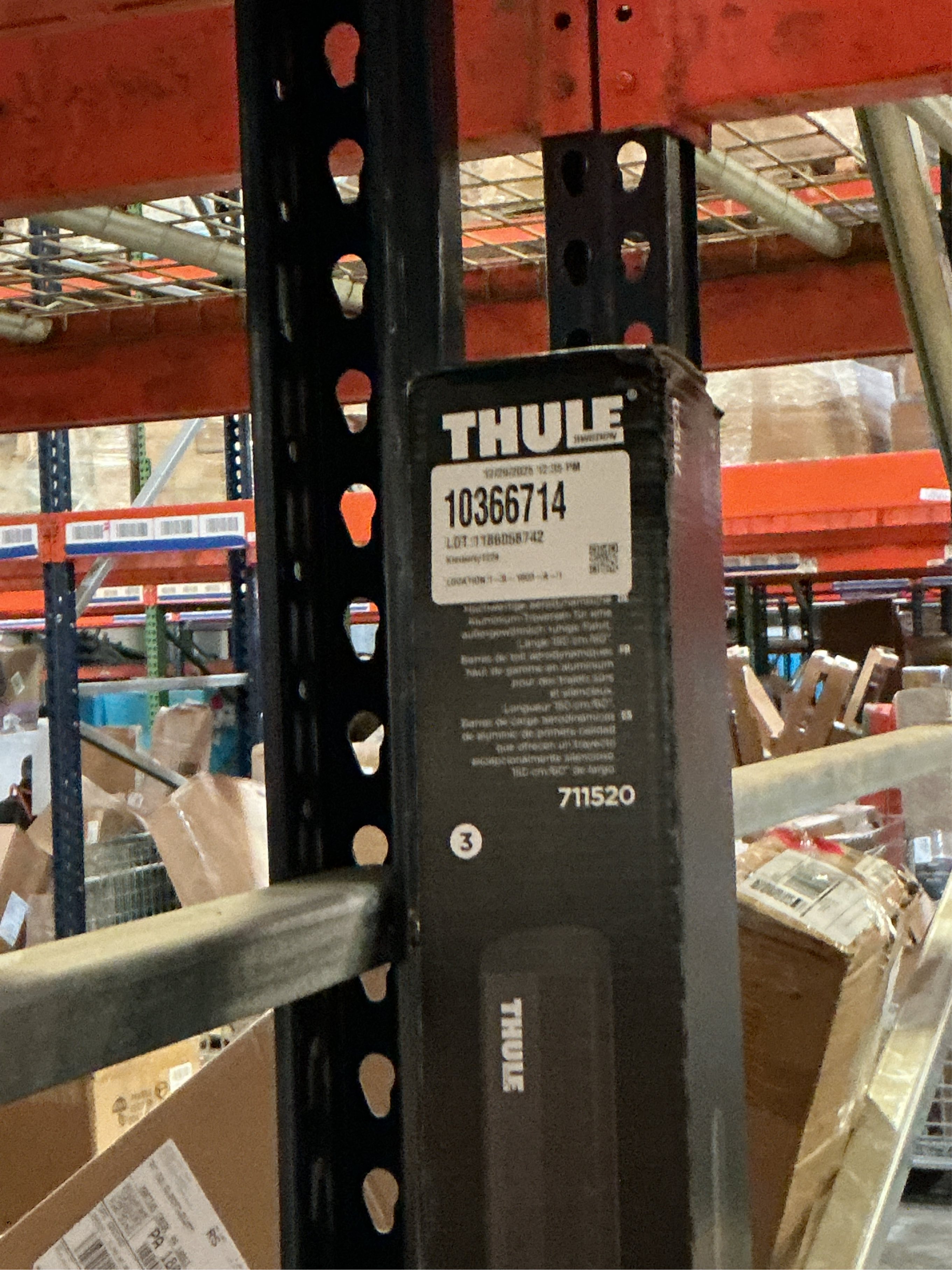 Thule Wingbar Evo Roof Rack Roof 150 cm Bar 2-pack